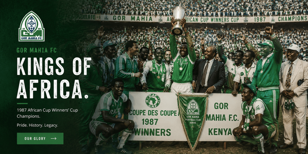 Honours and Achievements Gor Mahia FC